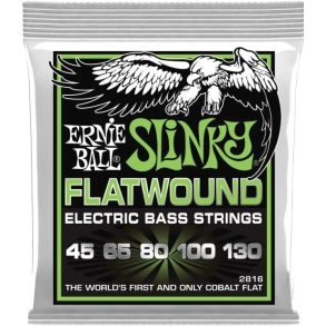 Ernie Ball 2816 Flatwound Cobalt 5-String Bass